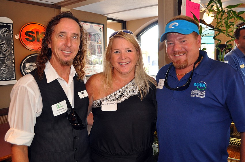 Joel Gamso with Lori and Todd Buchman