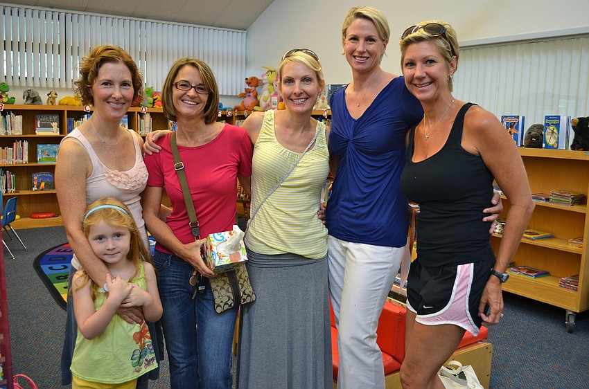 Gabrielle and Laura DeLeo, Jill Martin, Alisa Pettingell and Ali Jaynes
