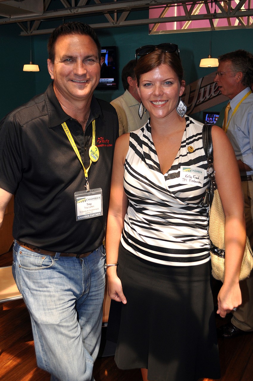 Troy Larkin and Kelly Fried