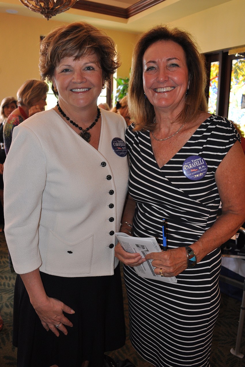 Teresa Carafelli and Sandy Walsh