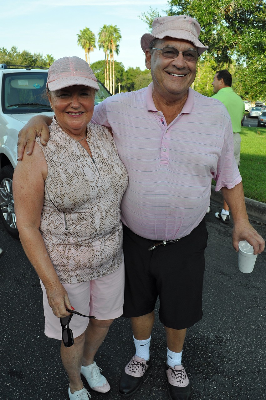Waterlefe Golf & River Club residents Joyce and Alvin Goldstein were eager to hit the course.