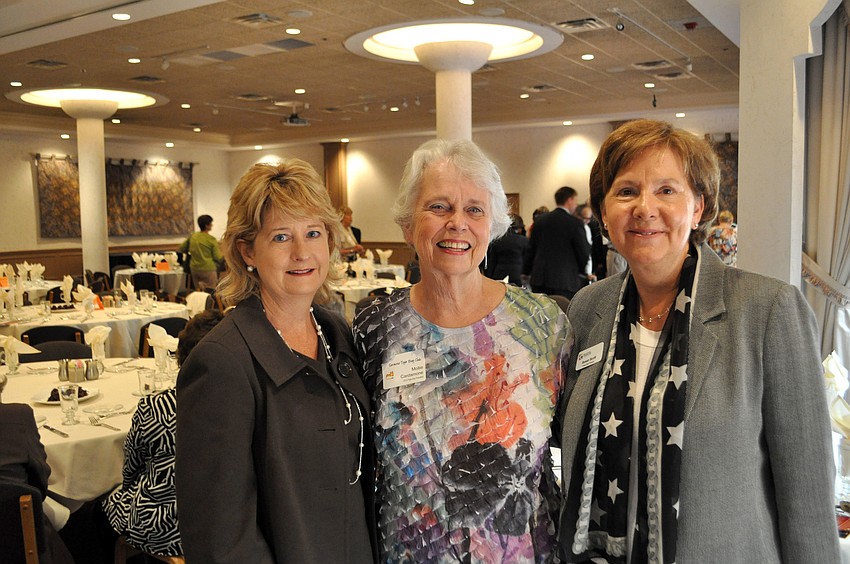 Senator Lisa Carlton, Mollie Cardamore and Susan Scott