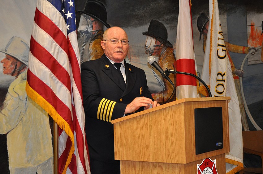 Fire Chief Michael Tobias