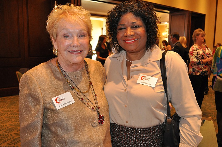 Mary Helen Kress and Janice Walls, of Suncoast Workforce