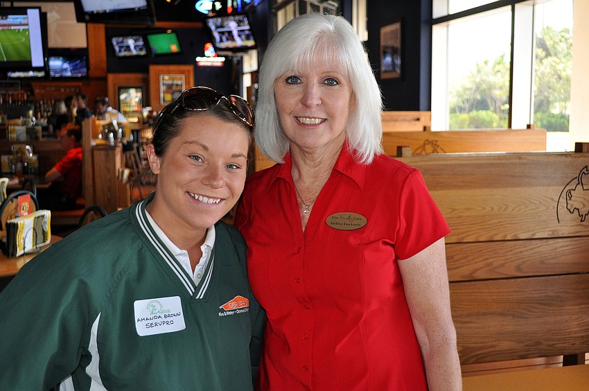 Amanda Brown of ServPro and Debra Fortosis of Elite Family Care