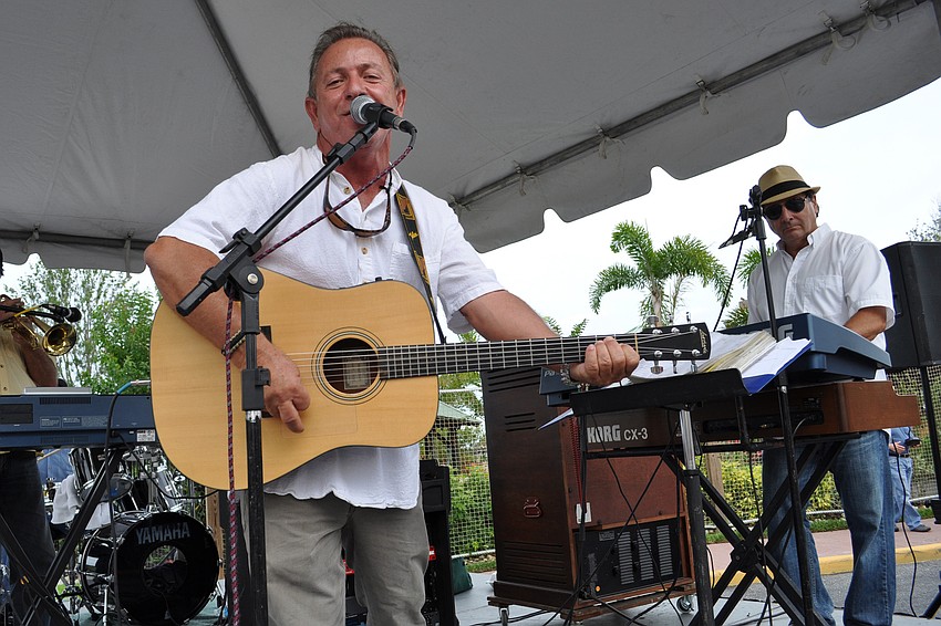 The Billy Rice Band kept the mood lively.