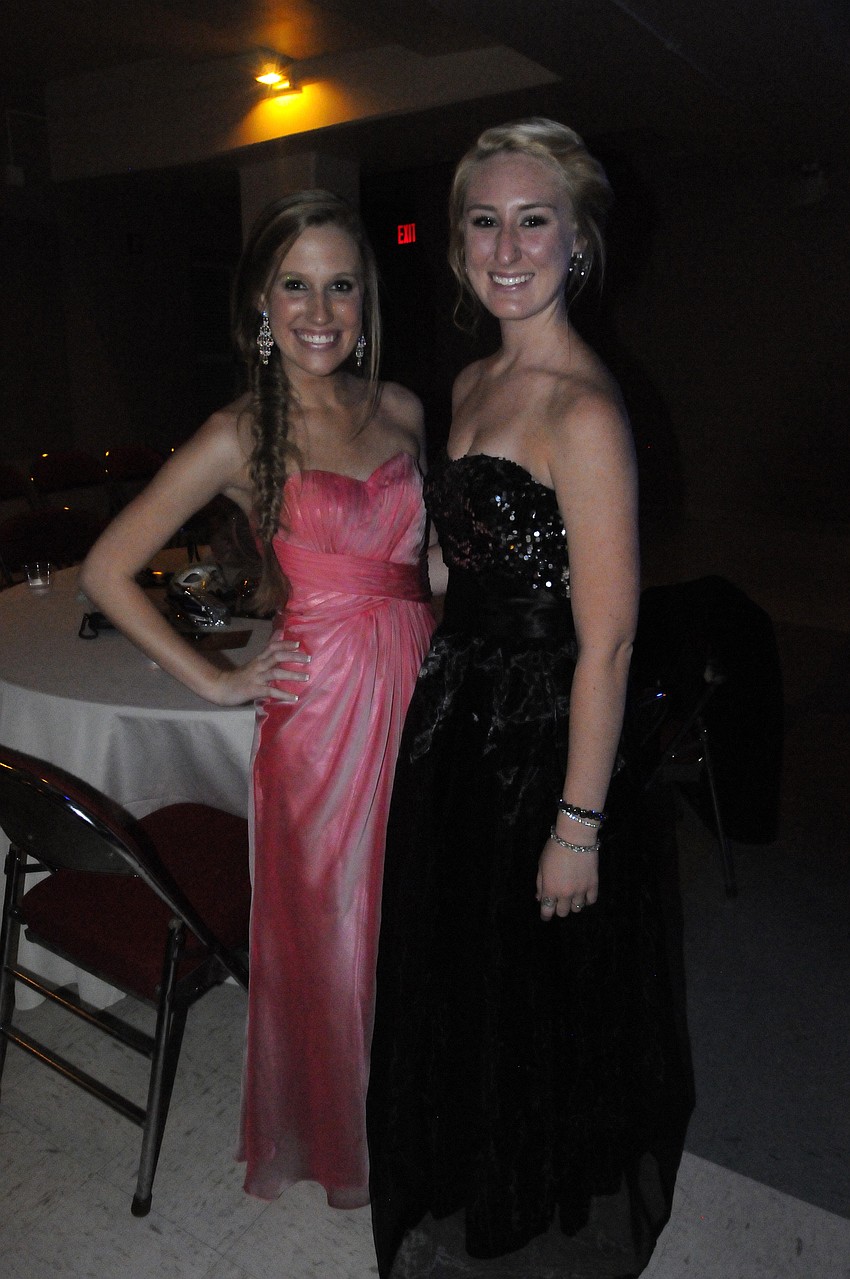 Braden River High juniors Madison Martin and Sam Underhill