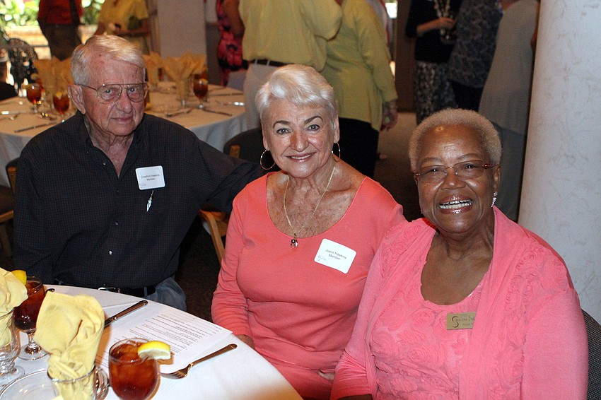Crawford and Joann Hawkins with Fannie Porter