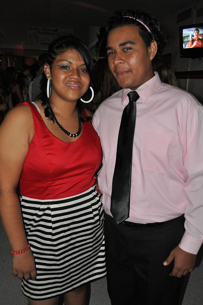 Eduwiges Garcia with Julian Rodriguez