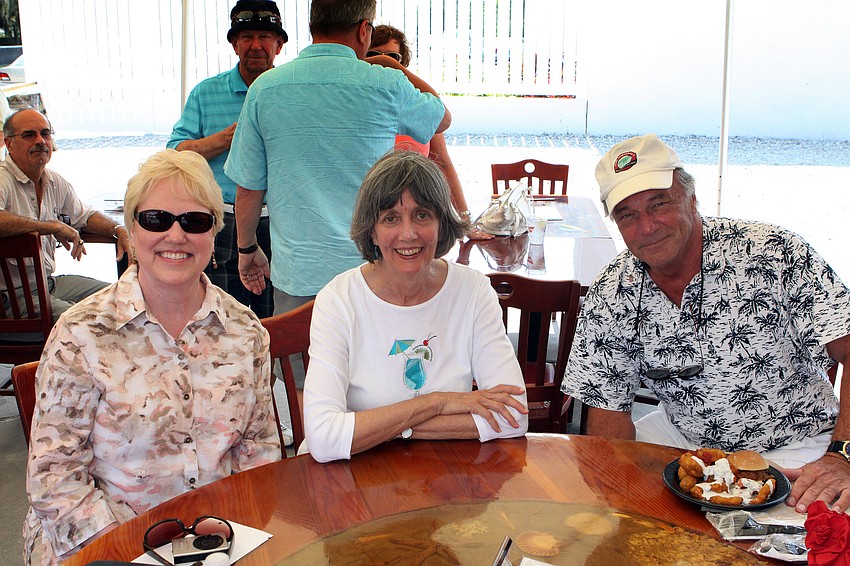Joan Doherty, Marilyn Smith and John Reed