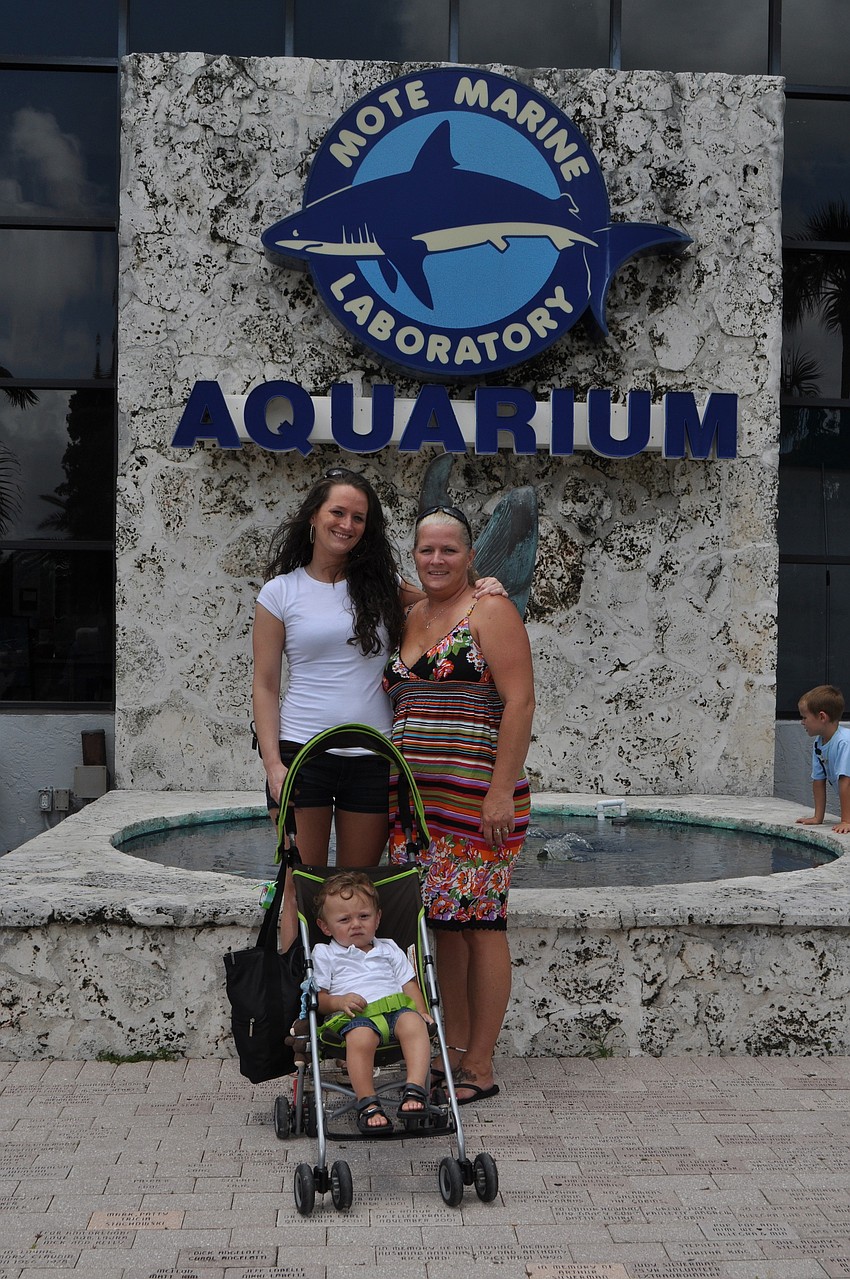 Roxanne Hansel, Cristian Cedeno and Karen Hansel