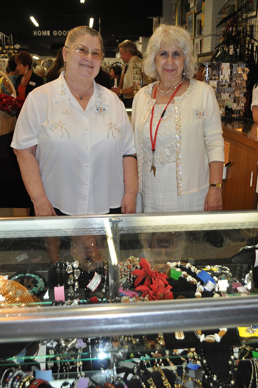 Annette Palan and Jocelyn Kasimakis are employees at Womanâ€™s Exchange.