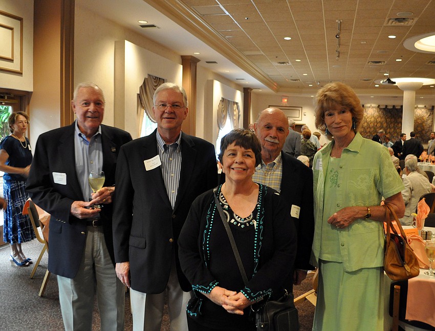 Edward Hamilton, Ron McCollough, Lynn Robbins, Herb Waltzer and Roberta Hamilton