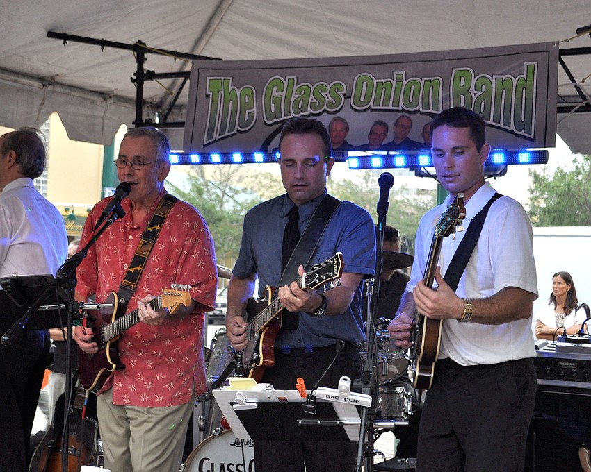 The Glass Onion Band played a large selection of Beatles covers.