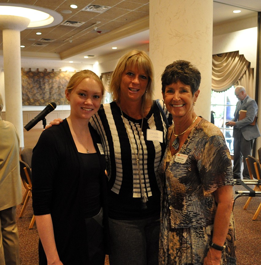 Cassie LaBounty, Vanessa Carusone and Shannon Staub