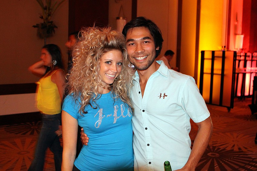 Veronica Pastore and Brandon Li