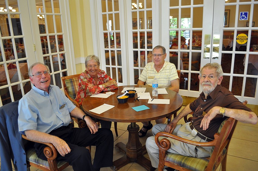 Bob Pollitte, Shirley Williams, Lloyd Linninger and Stewart Kohn