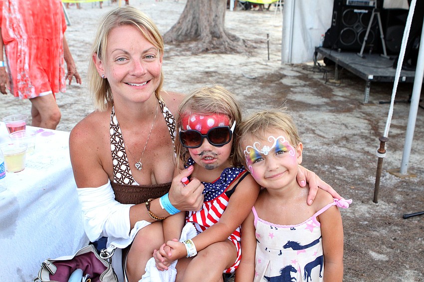 Karen Misantone with her daughters Alexandra, 2 1/2, and Stella, 4