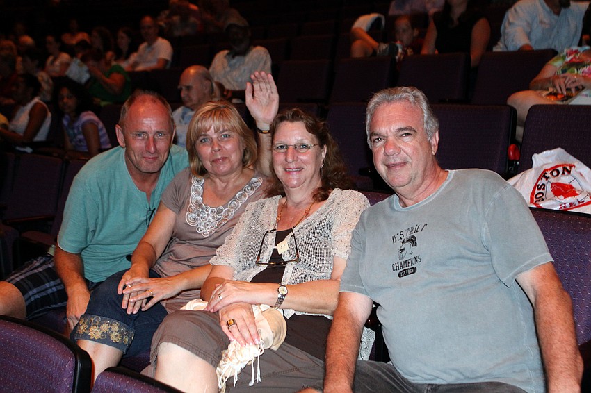 Uli and Elke Laupe with Lilo Untrieser and Joe Telle