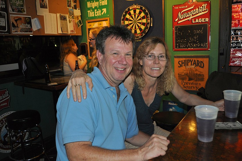 Steve Baker and Margot Stanhope