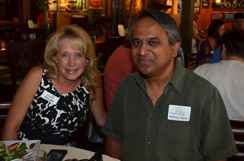 Beth Dilley with Ascendia and Loyola Dâ€™Sa with Gateway Media