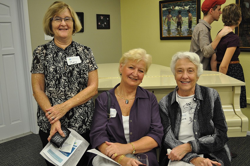 Mary Donovan, Marlice Domkinson and Lynne Barrett