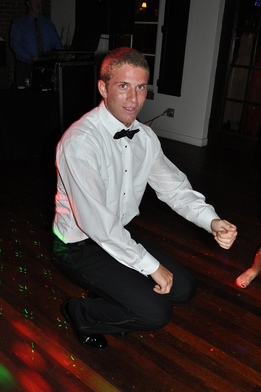 Jimmy Donnellan hit the dance floor early.
