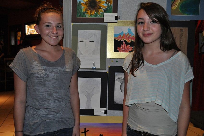 Amanda Hull and Emma Kiehl are freshmen.