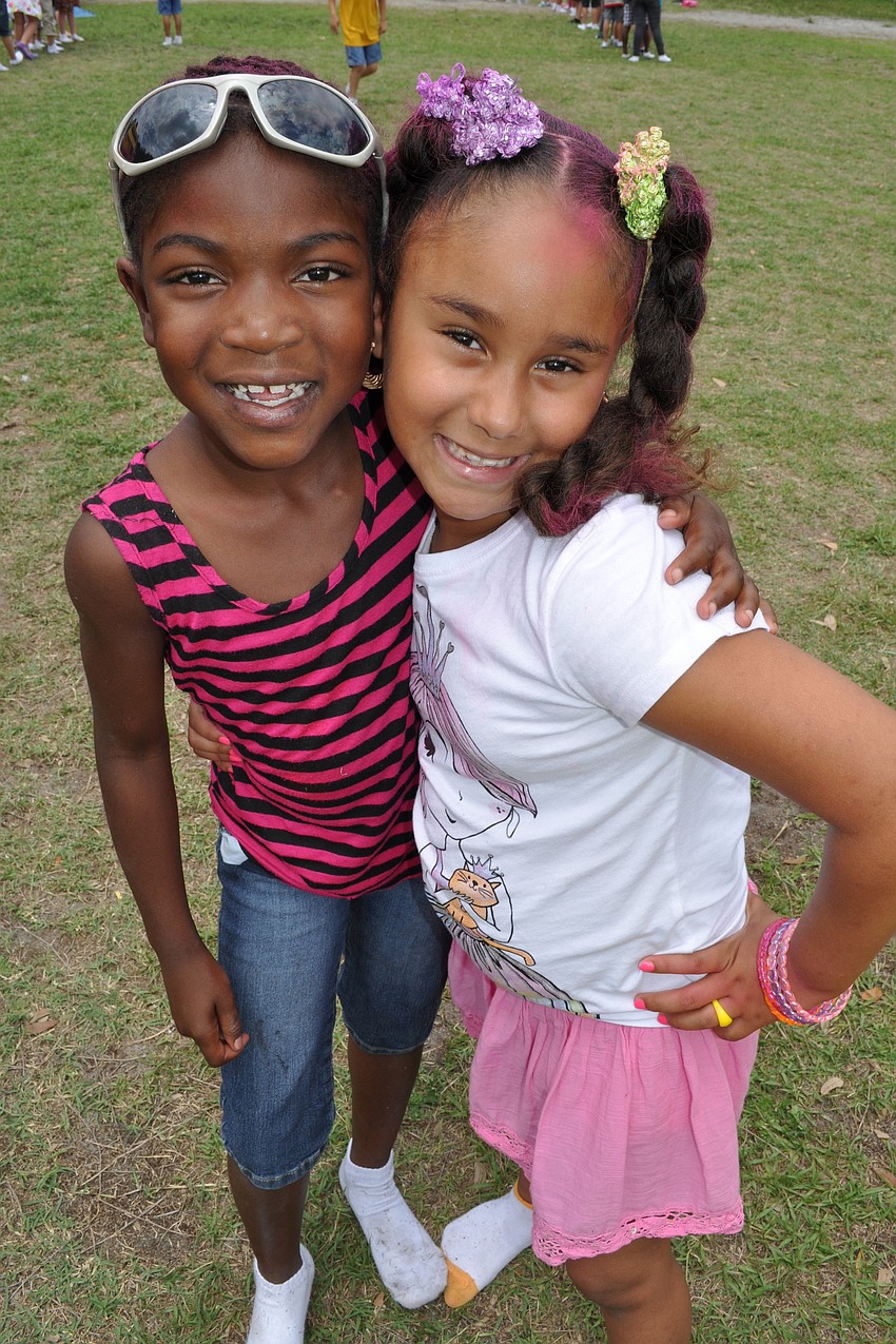 Ladericka Frazier and Amya Dunbar were proud to call themselves cousins.