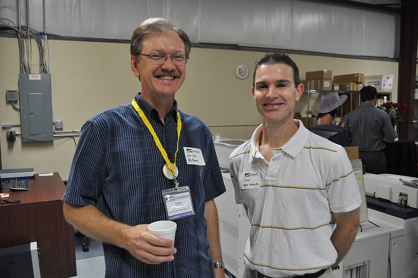 Larry Hale and Daryl Schmucker