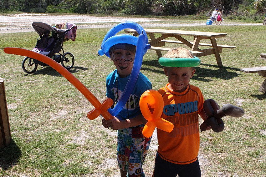 Sean MacFarlane, 5, and Michael Fesko, 5