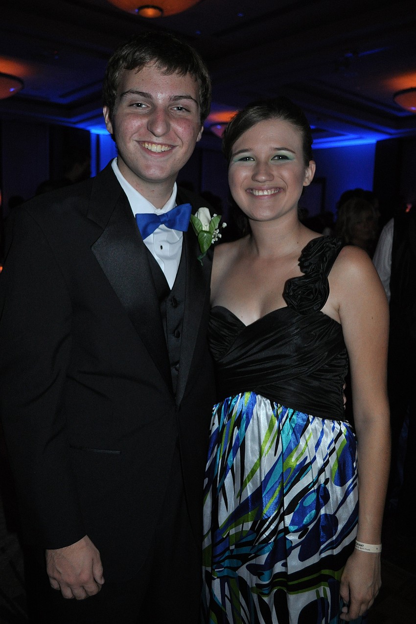 Nick McConnaughey with Jessica Gomez