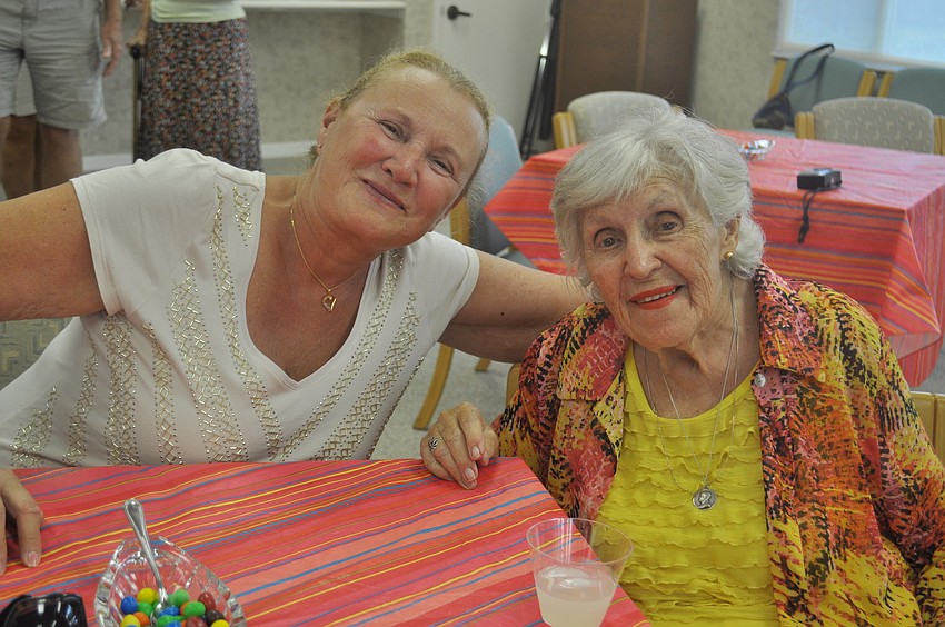 Penny Burmeister and Mary Lou Robinson