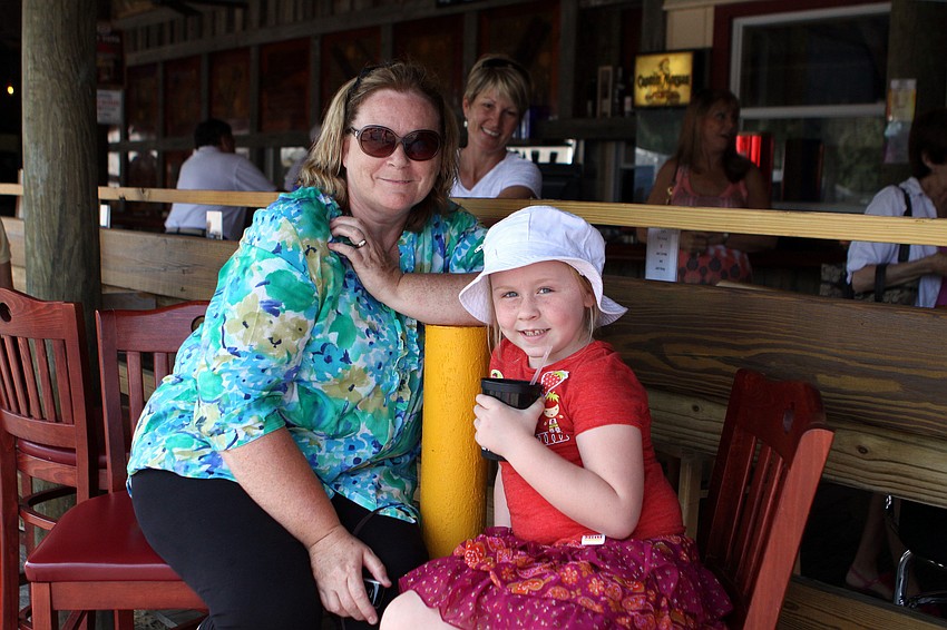 Catherine Farrell and Savanah Gipson, 6