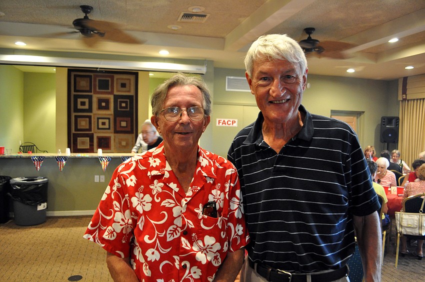 Don Leidel and Gordon Garrett