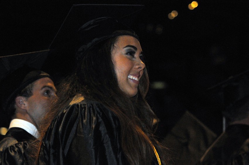 Laura Otaiza received her diploma from the Science and Health Academy.