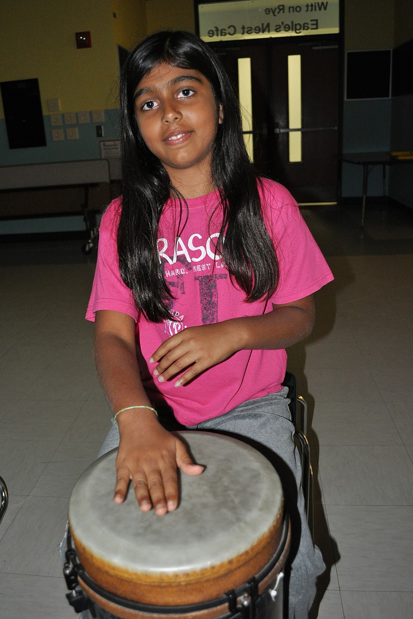 Isha Ratani had fun during the 