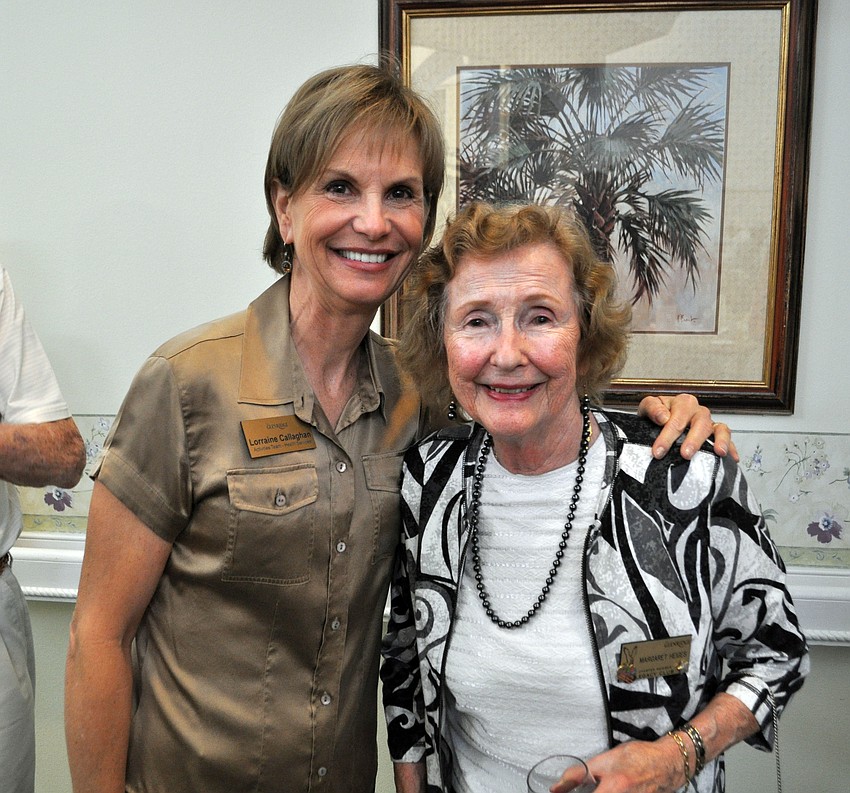 Lorraine Callaghan and Margaret Heiges