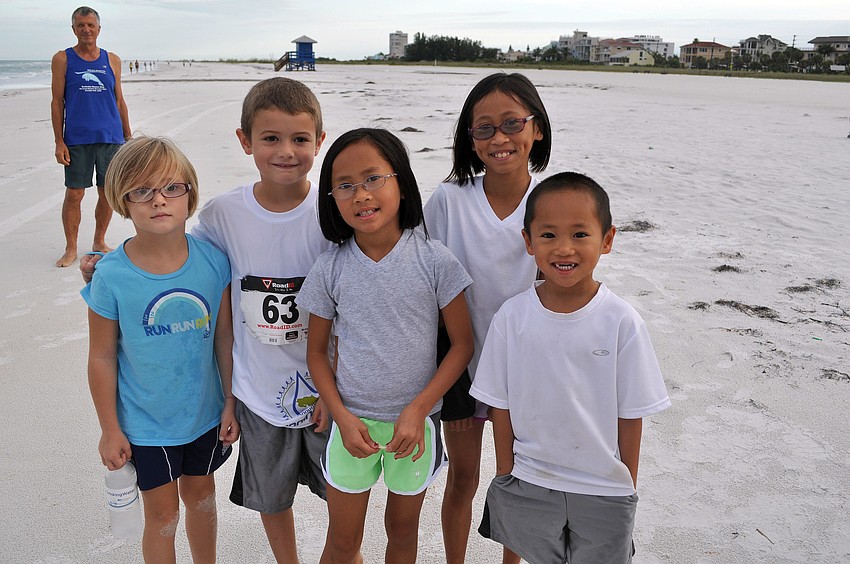 Gretchen, 5, Asa, 7, Brittany, 8, Izzy, 11, and Matthew, 6, Jester