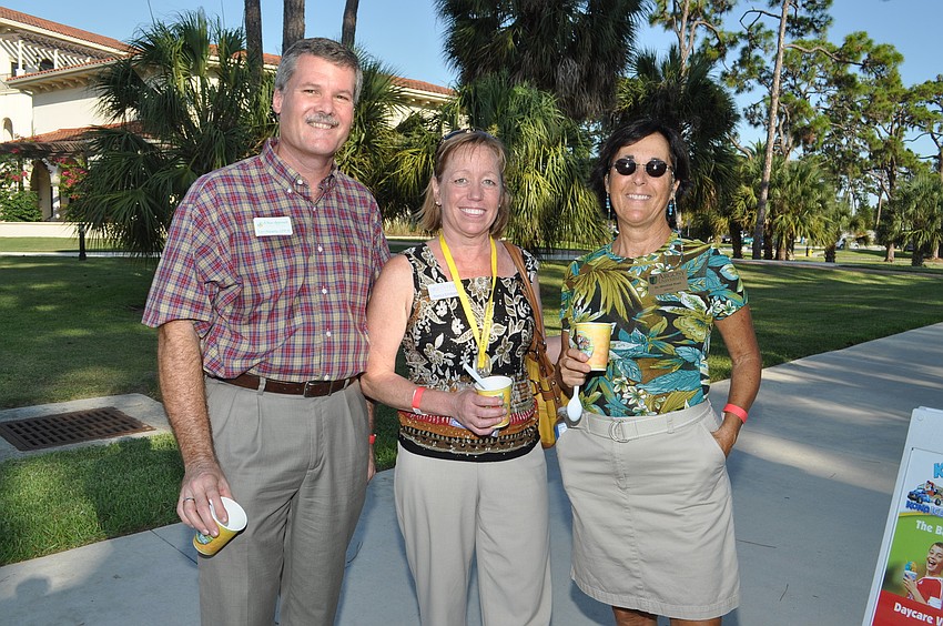 Tom Roberts, with A New Approach; Nancy Erickson, with ARC Point Labs; and Dr. Winny Rush, with Argosy University