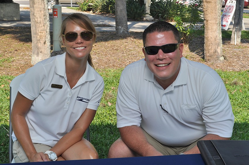 Carrie Dennison and J.C. Garcia of MarineMax