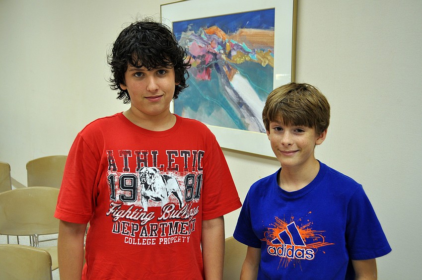 Noah England and Gilbert Delgado