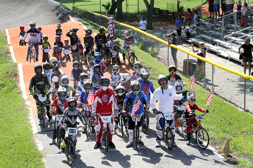 There were 86 participants in Olympic Day at Sarasota BMX, Saturday, July 7.
