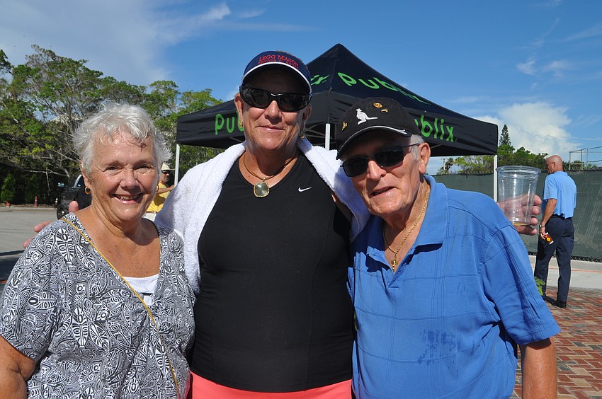 Norma McCarthy, B.J. Webb and Tom McCarthy