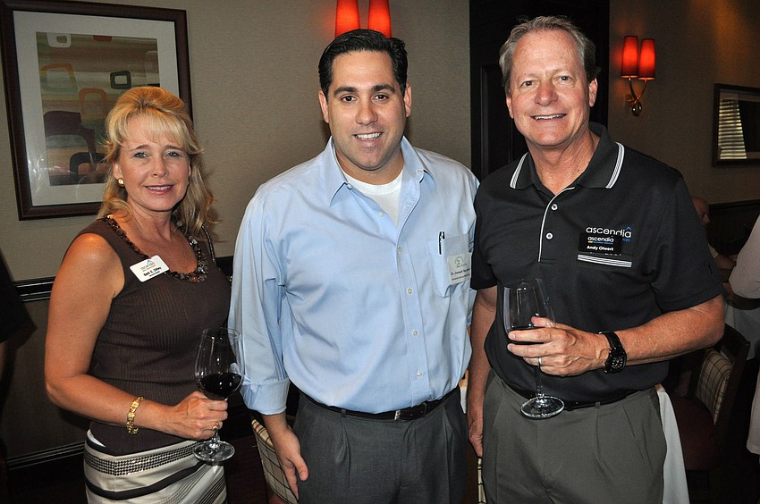 Beth E. Dilley, Dr. Joseph Neunder and Andy Olwert