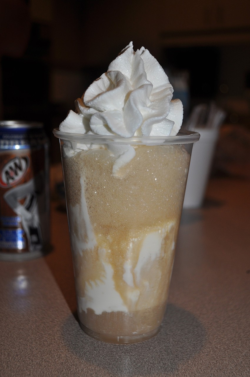 The Longboat Key firemen and policemen are spoiled with root beer floats