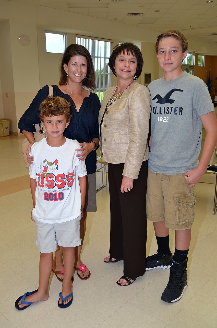 Alex and Kelly Liebel with Bonnie and Douglas Polk