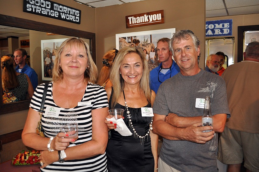 Shelia Lewis, Alina Michelowski and Mike Lewis