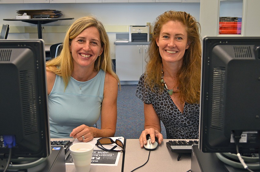 Kathy Smith and Diane Banyard