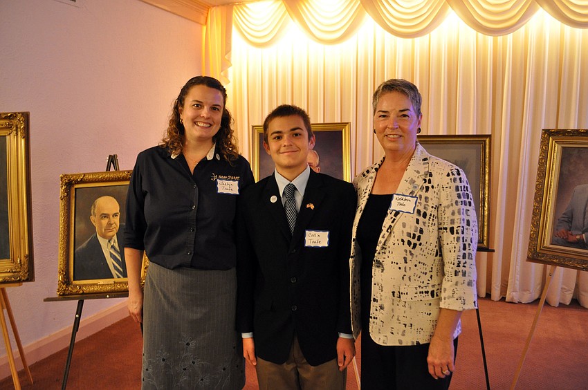 Jaclyn Toale, Collin Toale and Kathleen Toale